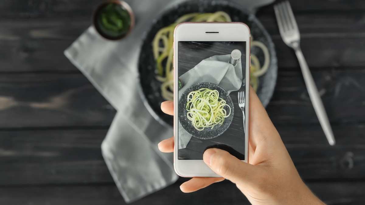 Ernährung tracken Interface