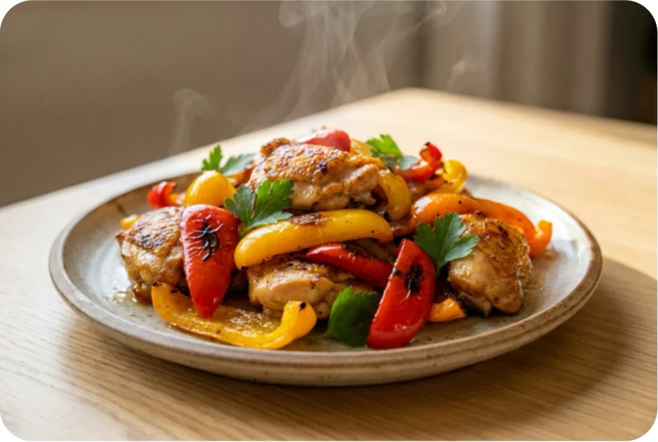 Brutzel-Paprika-Pfanne