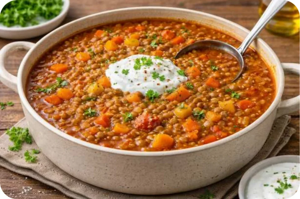 Schnelle Linsensuppe