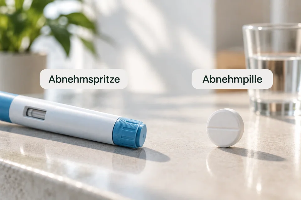 Abnehmspritze oder Abnehmpille: Was ist der Unterschied?