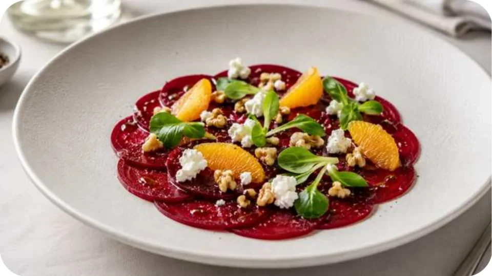 Rote-Bete-Carpaccio