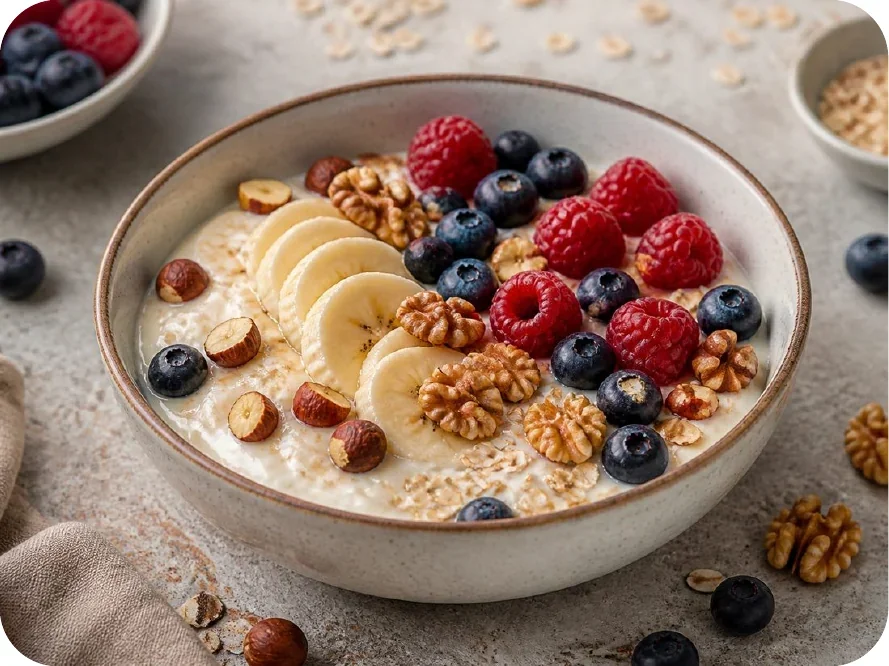 Hafer-Bananen-Joghurt